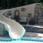 custom fibreglass waterslide from Dolphin Waterslides